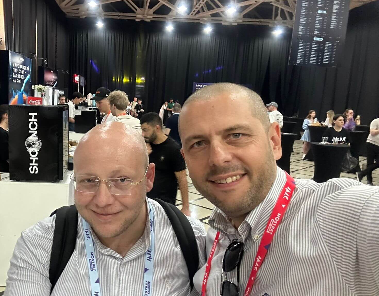 With Marius Lazarescu, the CEO of Todays.Agency at MAC Affiliate Conference 2025