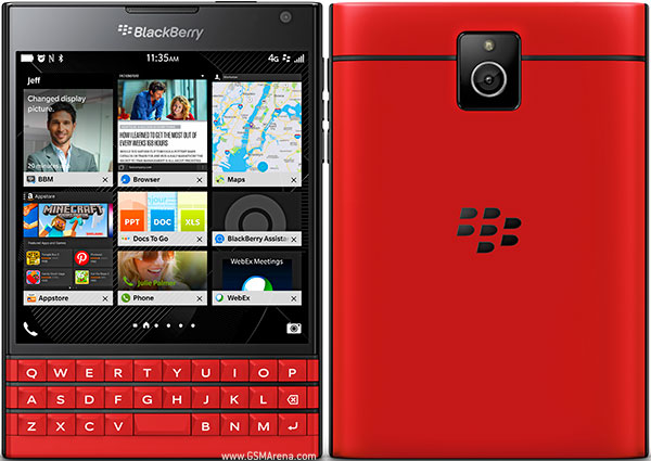 Blackberry Passport Red was released in 2014