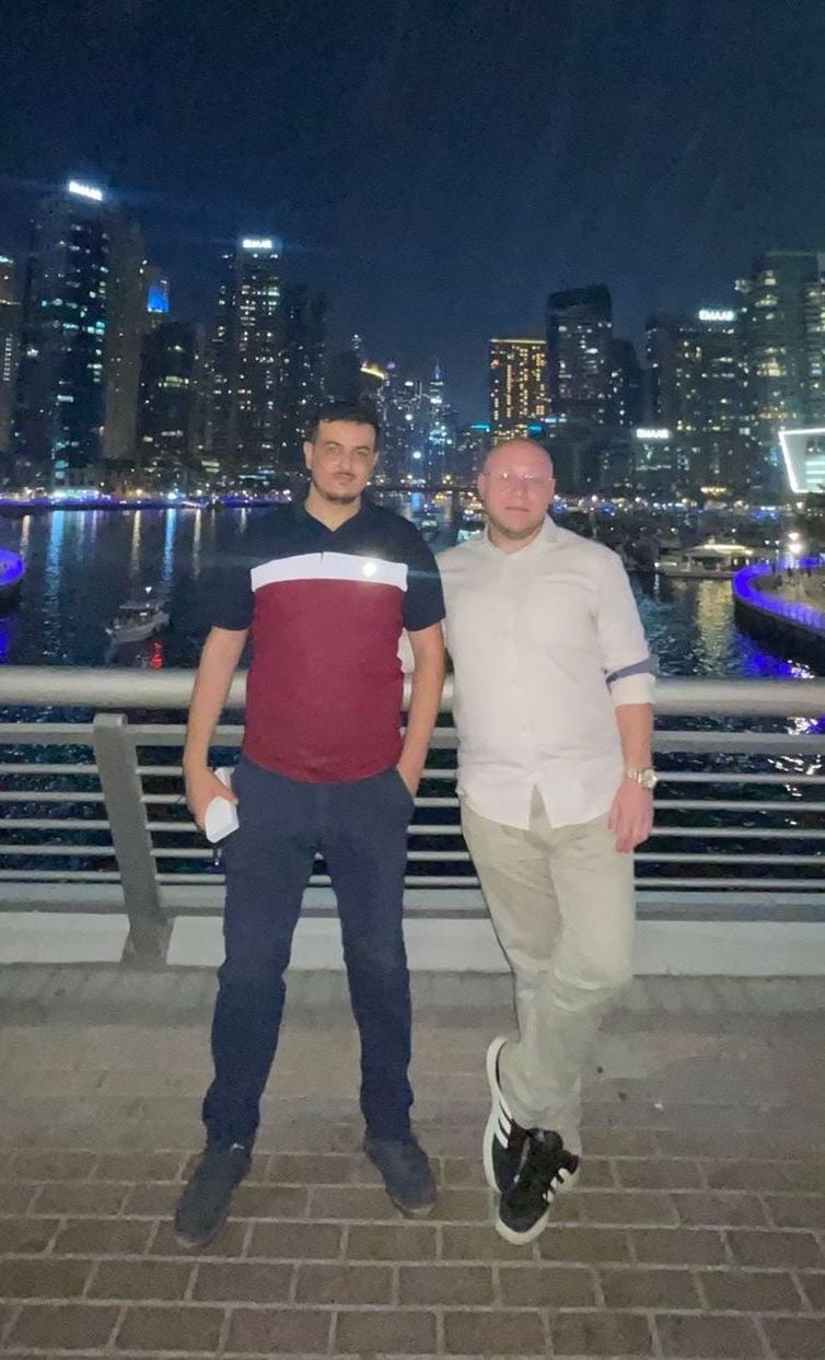 With Ayoub Kehel, the owner and curator of Arab Domain Academy
